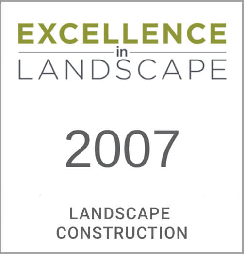 Excellence in Landscape 2007 - Landscape Construction