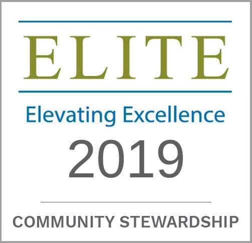 Elite Elevating Excellence 2019 Award - Community Stewardship