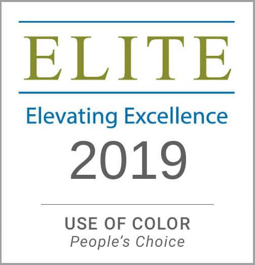 Elite Elevating Excellence 2019 Award - Use of color people's choice