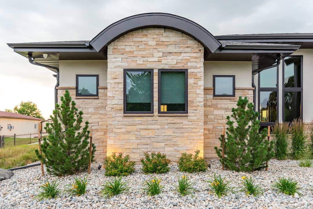 Home Adorned with Native Plants for a Sustainable Landscape Design