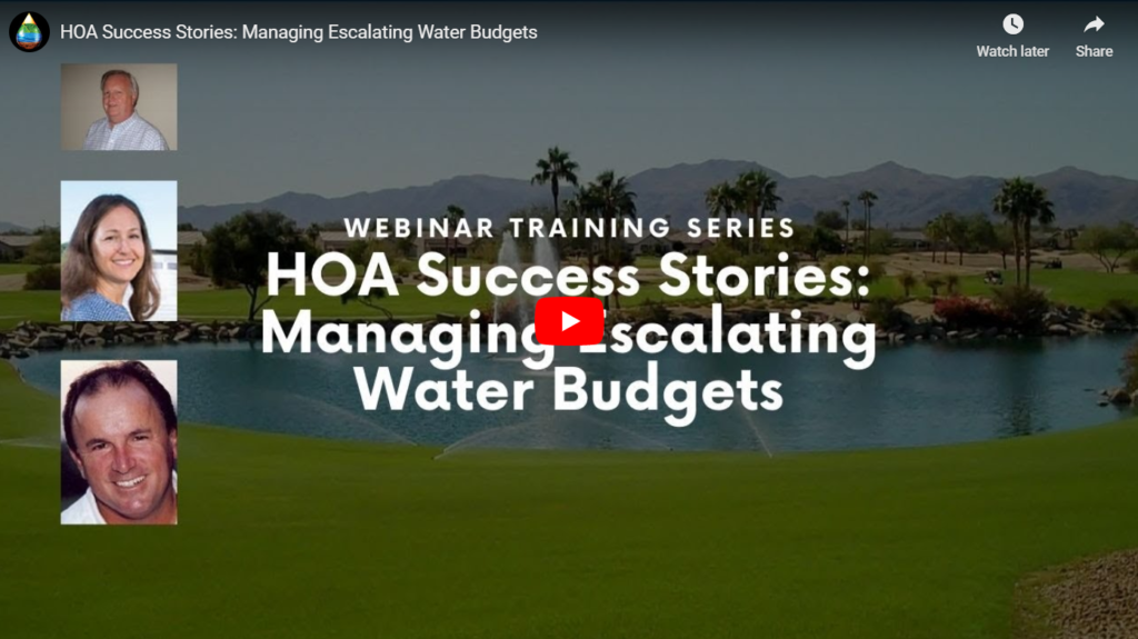 Irrigation Expert Webinar Panel Video