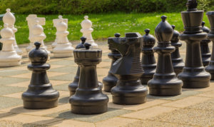 Oversized backyard chess