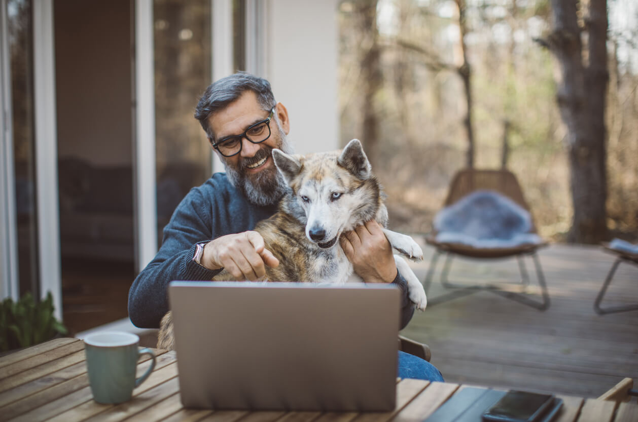 Working outside from home