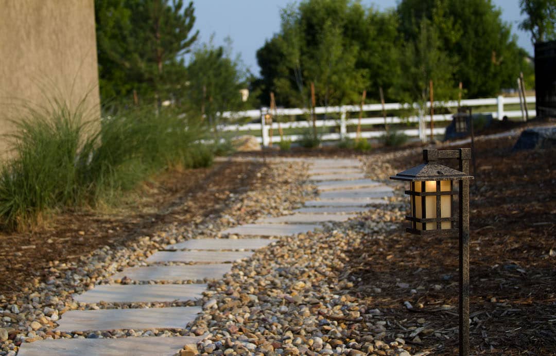 Lighted Pathway