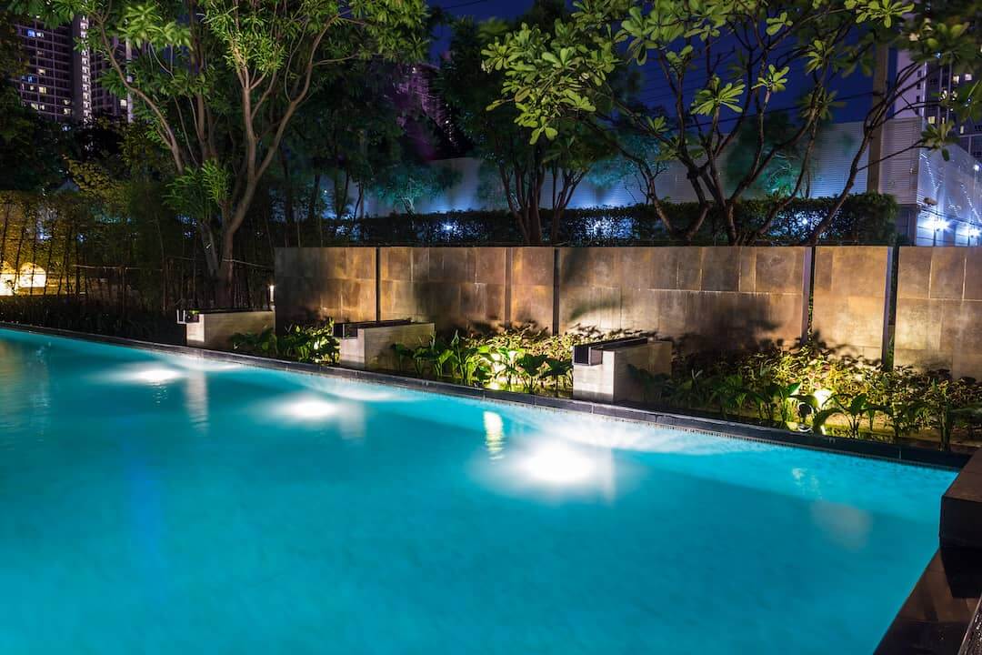 Pool Landscape Lighting Design
