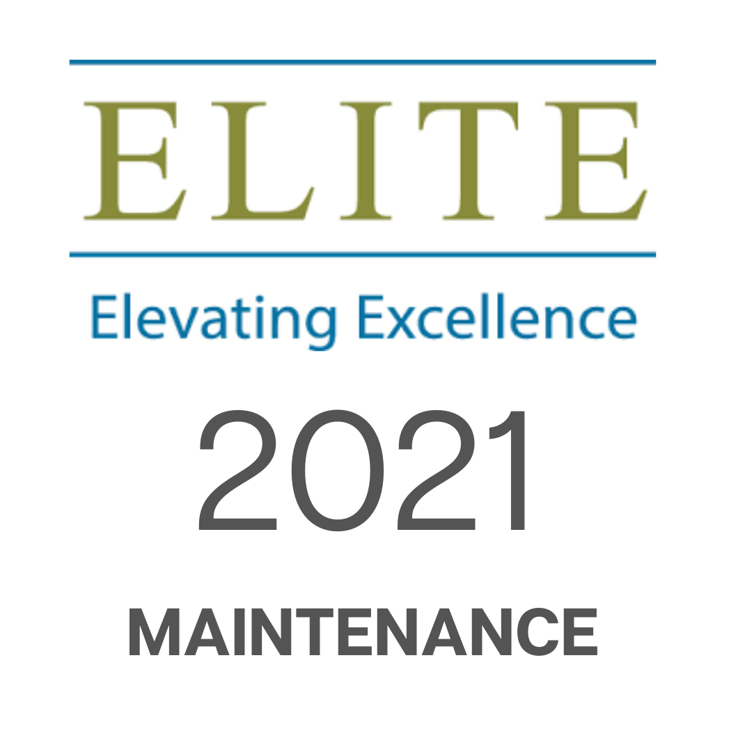 Elite Elevating Excellence 2021 - Maintenance