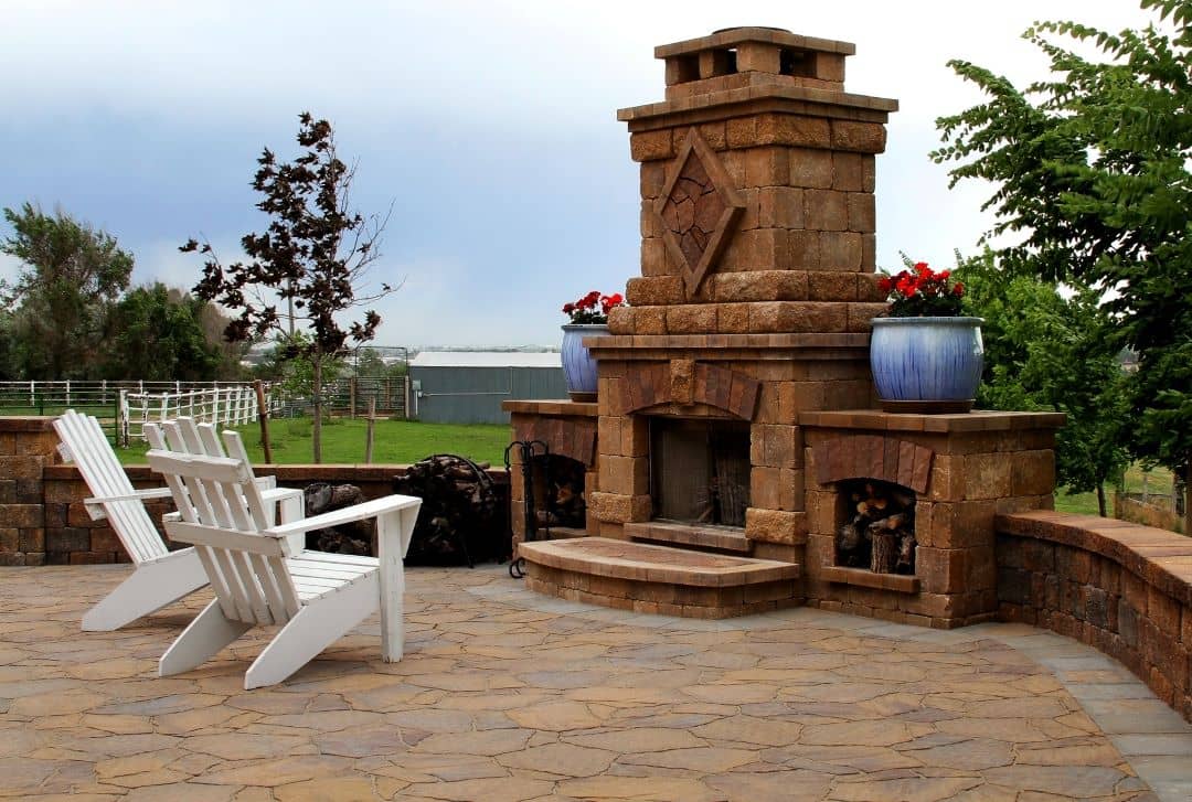 Outdoor Fireplace