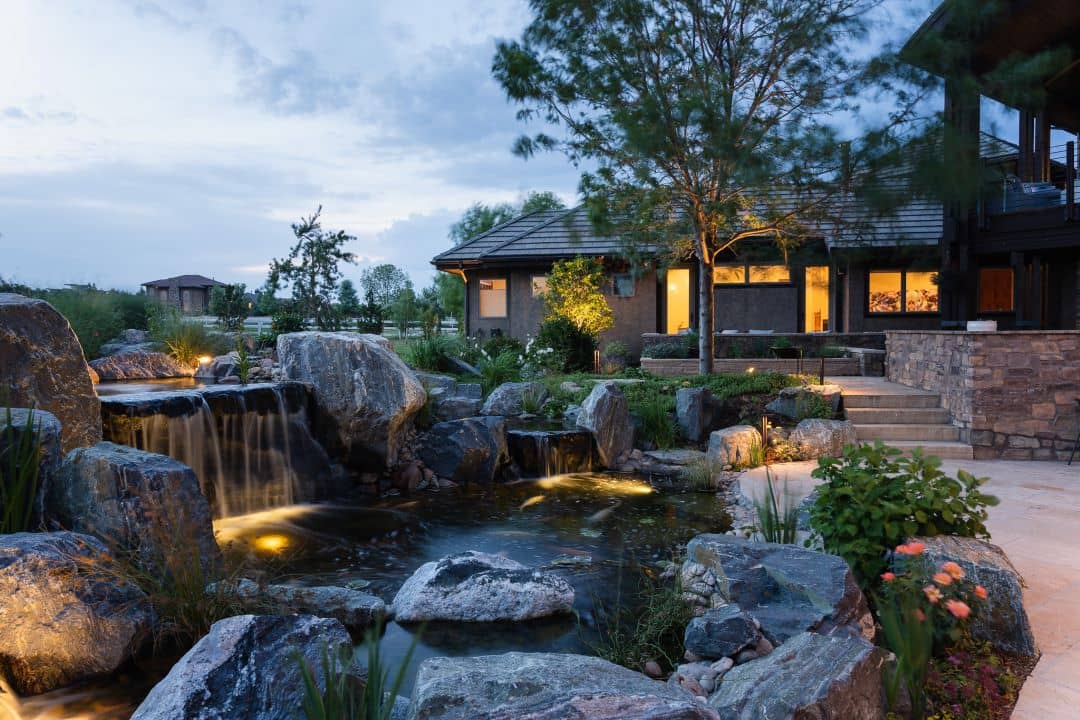 Water Features and Water Falls for Outdoor Living Spaces