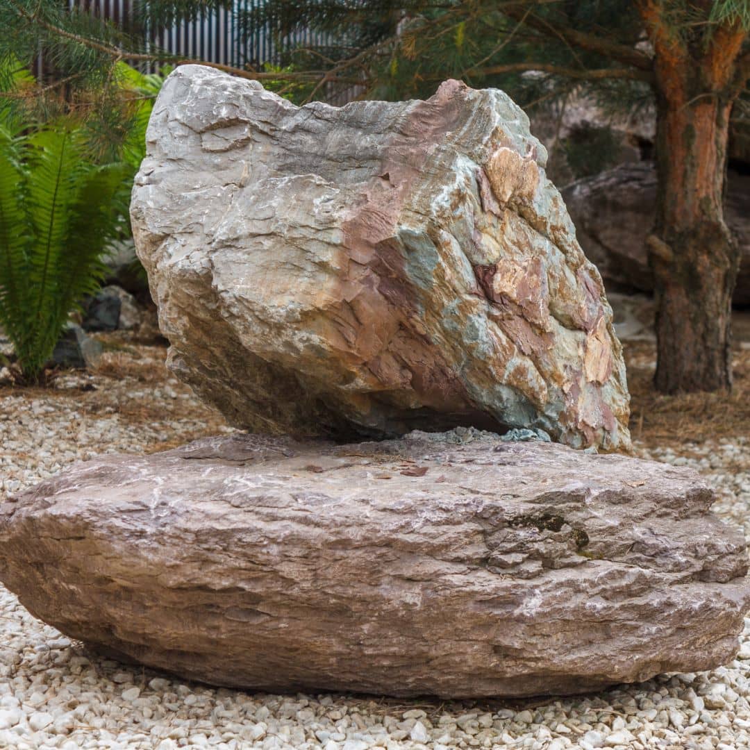 Xeriscaping Boulders